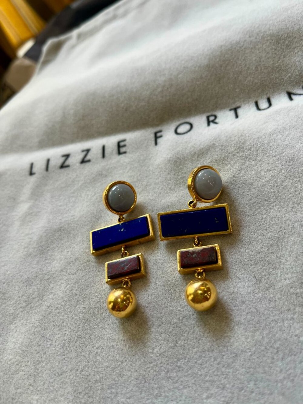 Lizzie Fortunato Colorblock Earrings - Picture 4 of 4